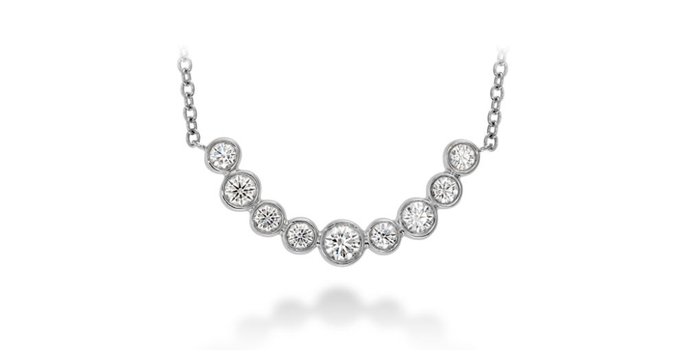 Hearts on Fire Copley Bezel Necklace