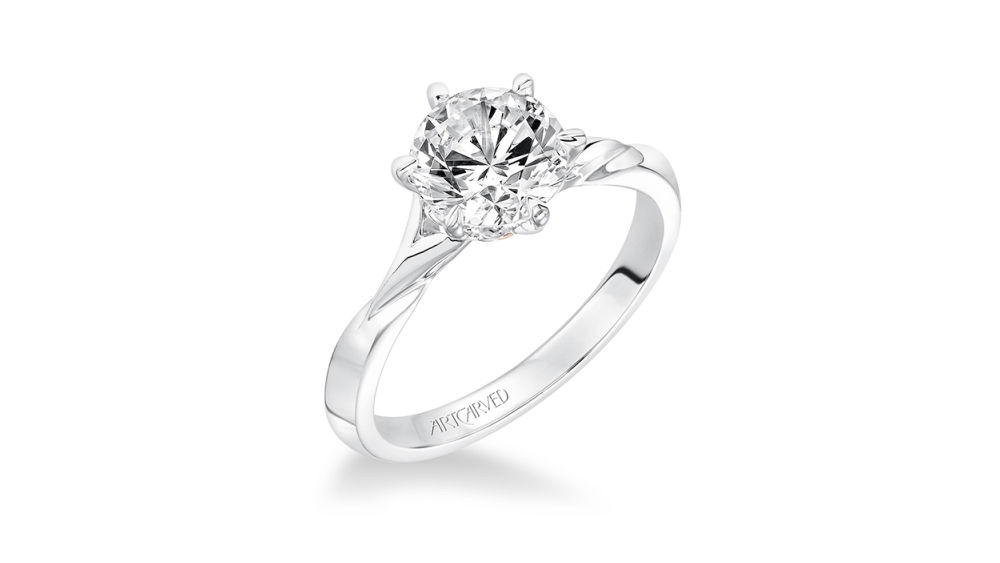 Simple Solitaire Engagement Ring