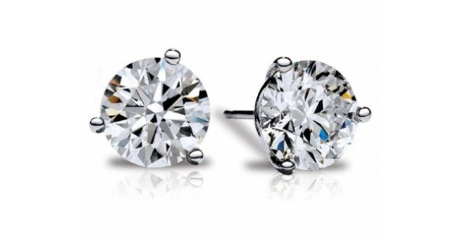 Diamond Stud Earrings