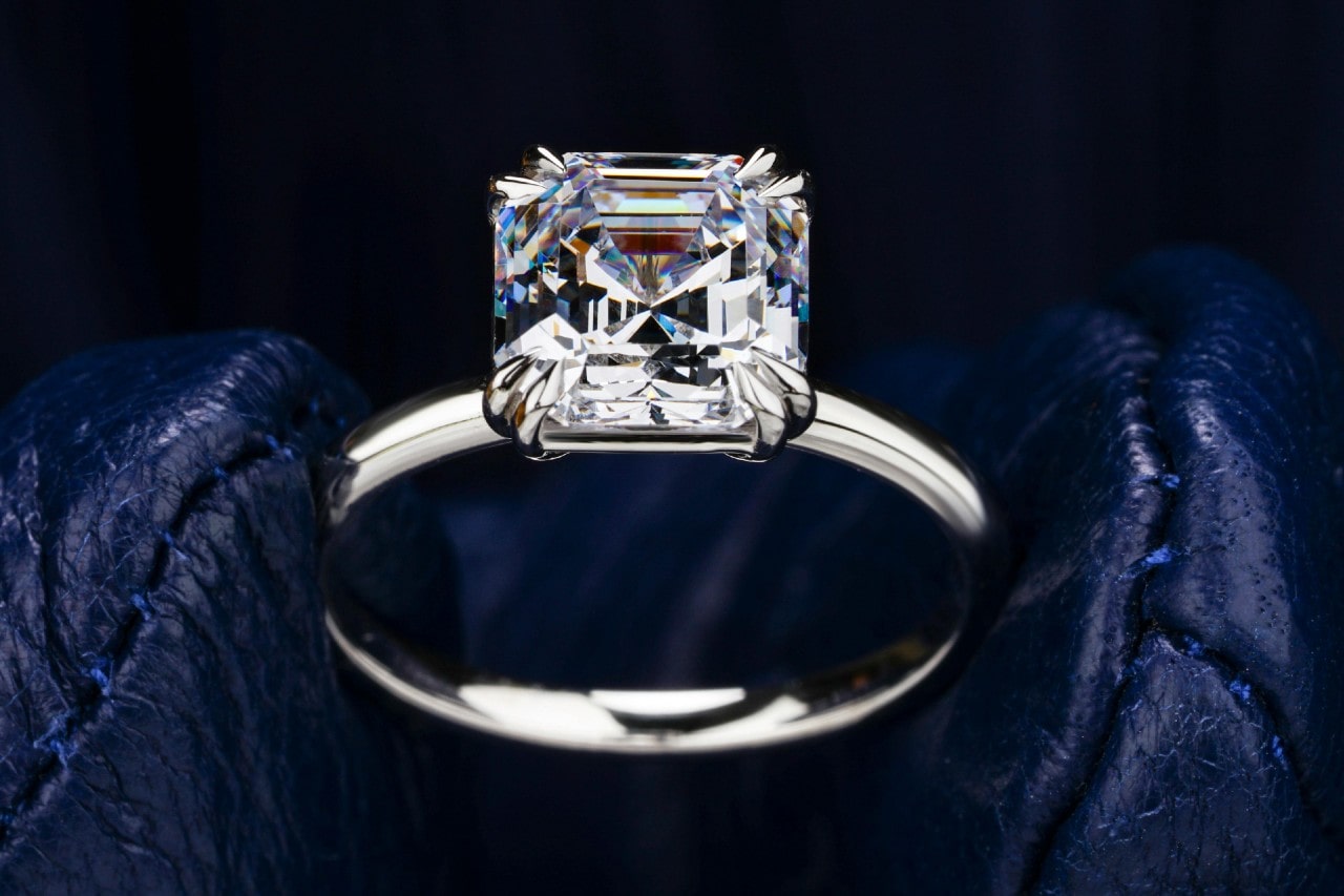 diamond cushion cut engagement ring diamond cushion cut engagement ring