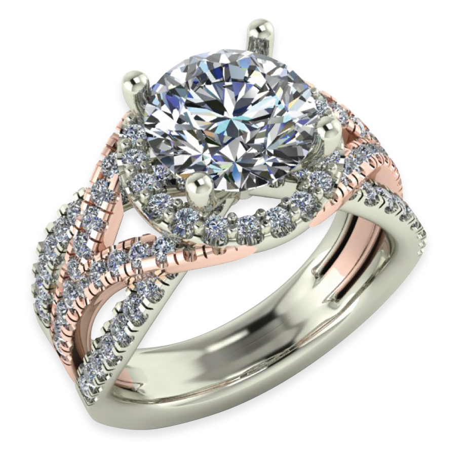 Custom Engagement Ring Custom Designed Engagement Ring